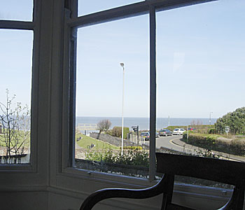 picture of the seaview from Bracondale House